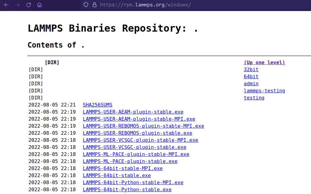 Getting started with LAMMPS